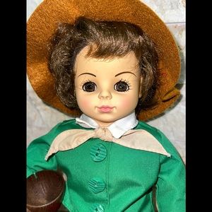 1988 Brinns Boy Doll Little Tom Tucker 14” Porcelain and Soft Torso New in Box!